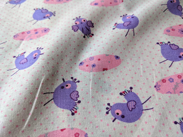 Chick and Egg Cotton Spring Fabric, Easter Fabric, Sewing Fabric